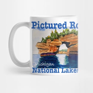 Pictured Rocks National Lakeshore, Michigan Mug